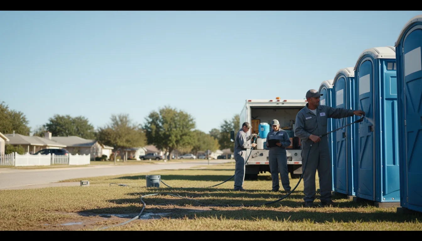 Long-Term Portable Toilet Rental in Brownville, NE near me